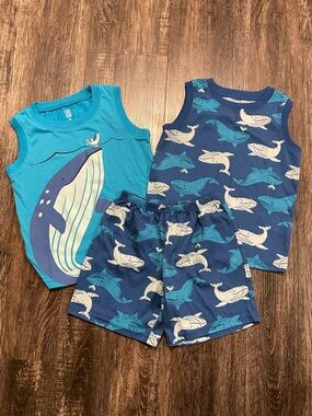 Carter’s Whale Summer Pjs 4T